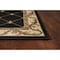 Homeroots 20 x 31 in. Polypropylene Black Area Rug 353203 - alternate 4